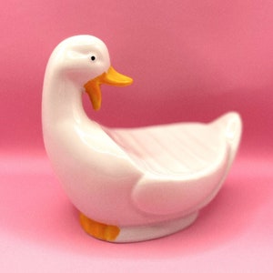 Goose Soap Dish | Goose Sponge Holder | Unique Kitchen Decor