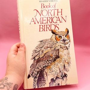 Vintage North American Bird Book: Reader&#39;s Digest Hardcover Reference