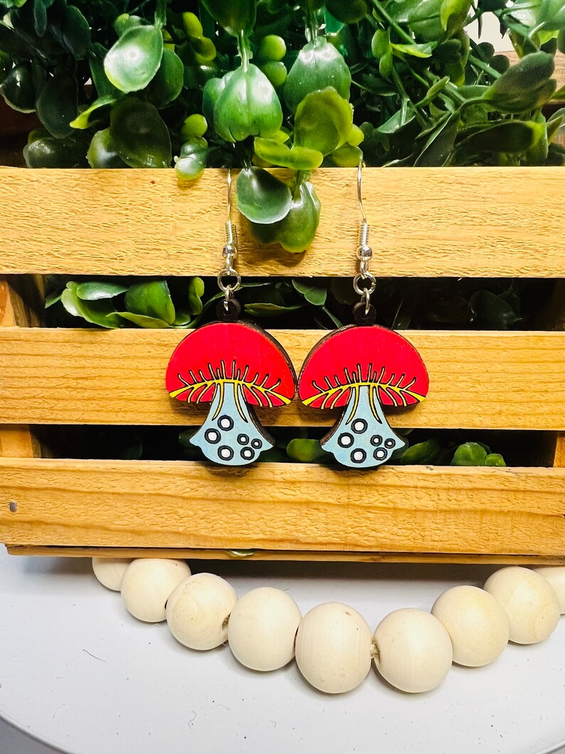 Earring Signs Peace Sign Earrings | Flower Peace Sign Earrings | Handmade Earrings - Etsy