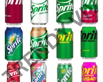 Sprite Digital Download* NOT a CUP WRAP*  || Sprite || Soda Drink || Trending Png