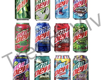 Mnt Dew Digital Download* NOT a CUP WRAP* || Mountain Dew || Trendy Soda|| Trending Png