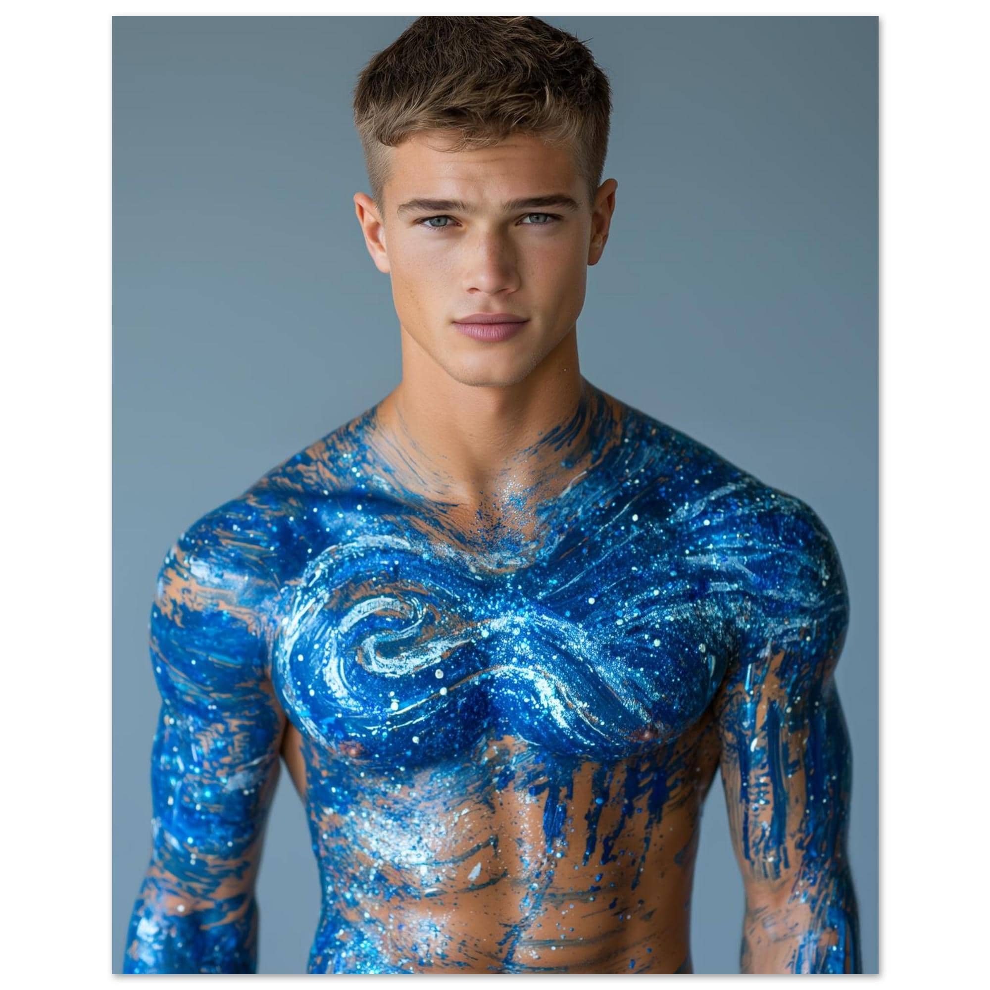 Franz Bodypainting Poster