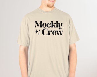 Comfort Colors 1717 Ivory T-Shirt Mockup | Real Male Model | C1717 Masculine T-Shirt Mock | Clean Aesthetic | Mockups for POD Sellers