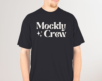 Comfort Colors 1717 Black T-Shirt Mockup | Real Male Model | C1717 Masculine T-Shirt Mock | Clean Aesthetic | Mockups for POD Sellers