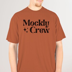 Comfort Colors 1717 Yam T-Shirt Mockup | Real Male Model | C1717 Masculine T-Shirt Mock | Clean Aesthetic | Mockups for POD Sellers