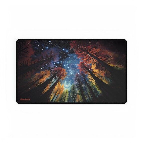 Mouse Pad - Forest Pine Tree Forest Park Tall Tree Wood Leaves　並行輸入品 Green Forest Pine Fog Mountain Tree XXL XL Large Gaming Mouse Pad for Desk,  Non-Slip Long Extended Keyboard Pads Mousepad Rubber Table Mat 31.5 X 11.8