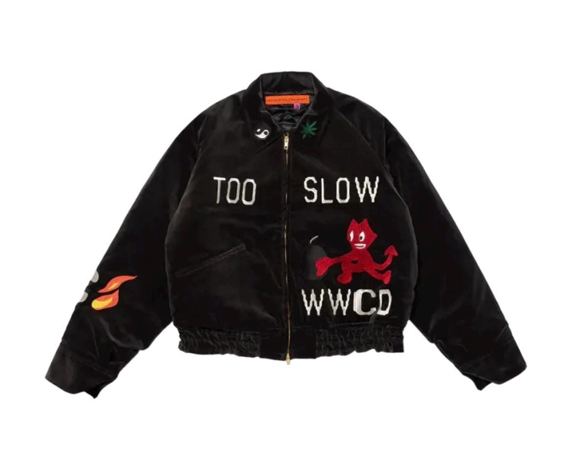 Velour Souvenir Jacket - Etsy