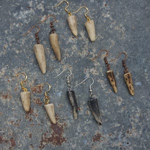 Antler Earrings | Antler Tine Earrings | Montana Antler | Western Earrings | Boho Antler Earrings | Made in Montana | Handmade