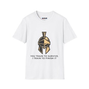 Spartan MMA T-Shirt Fight Motivation, Boxing Gym Shirt