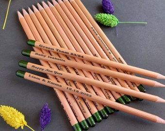 Personalized blooming Seed Pencils. Plantable Eco Friendly  Favor, Graduation party favors ,Baptism favors for guests, Back to school favors