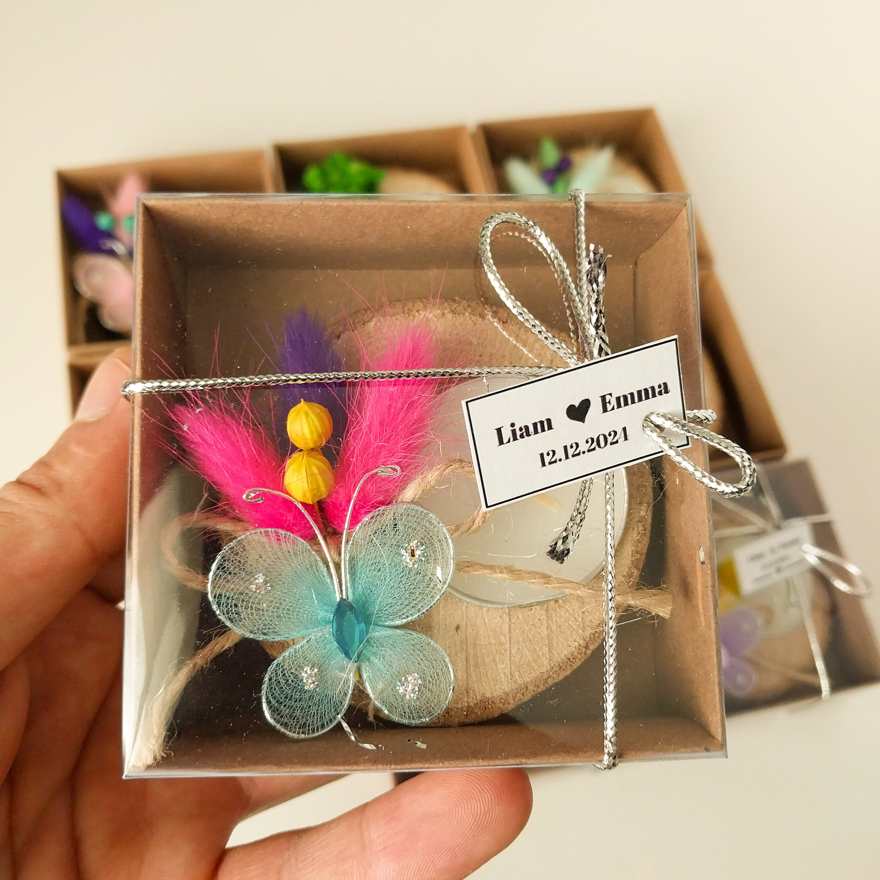 Personalized Candle Wedding Favors, Bulk Candle Wedding Favors for ...