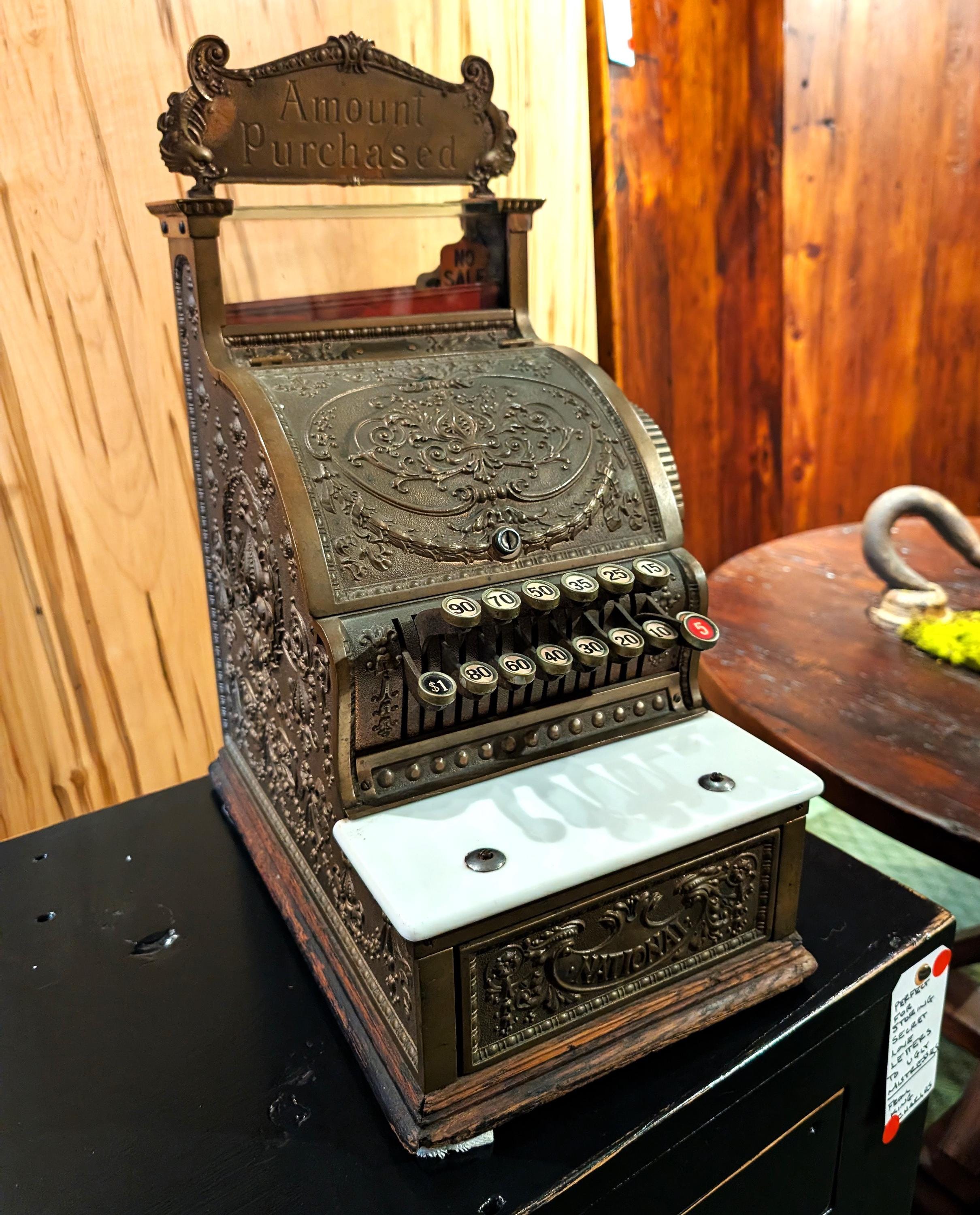 1880-1900's The NATIONAL CASH REGISTER社製 アンティーク