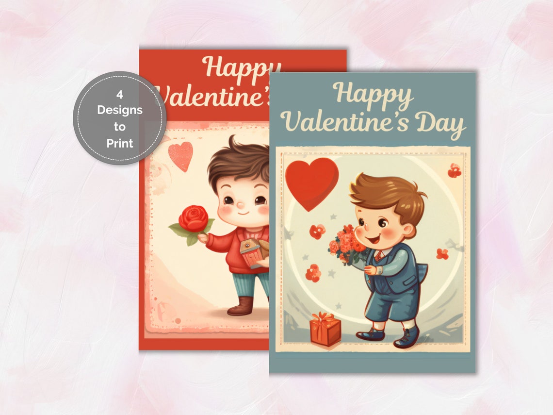 Mini Valentines Day Cards Printable Kids Valentines Day Card Hinge Mini Valentines Day Cards Printable Kids Valentines Day Card Hinge