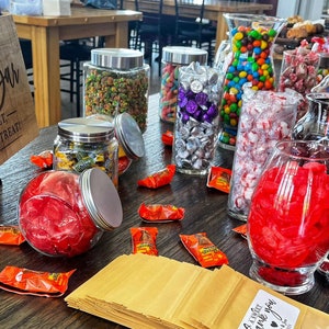 Candy Bar Sign