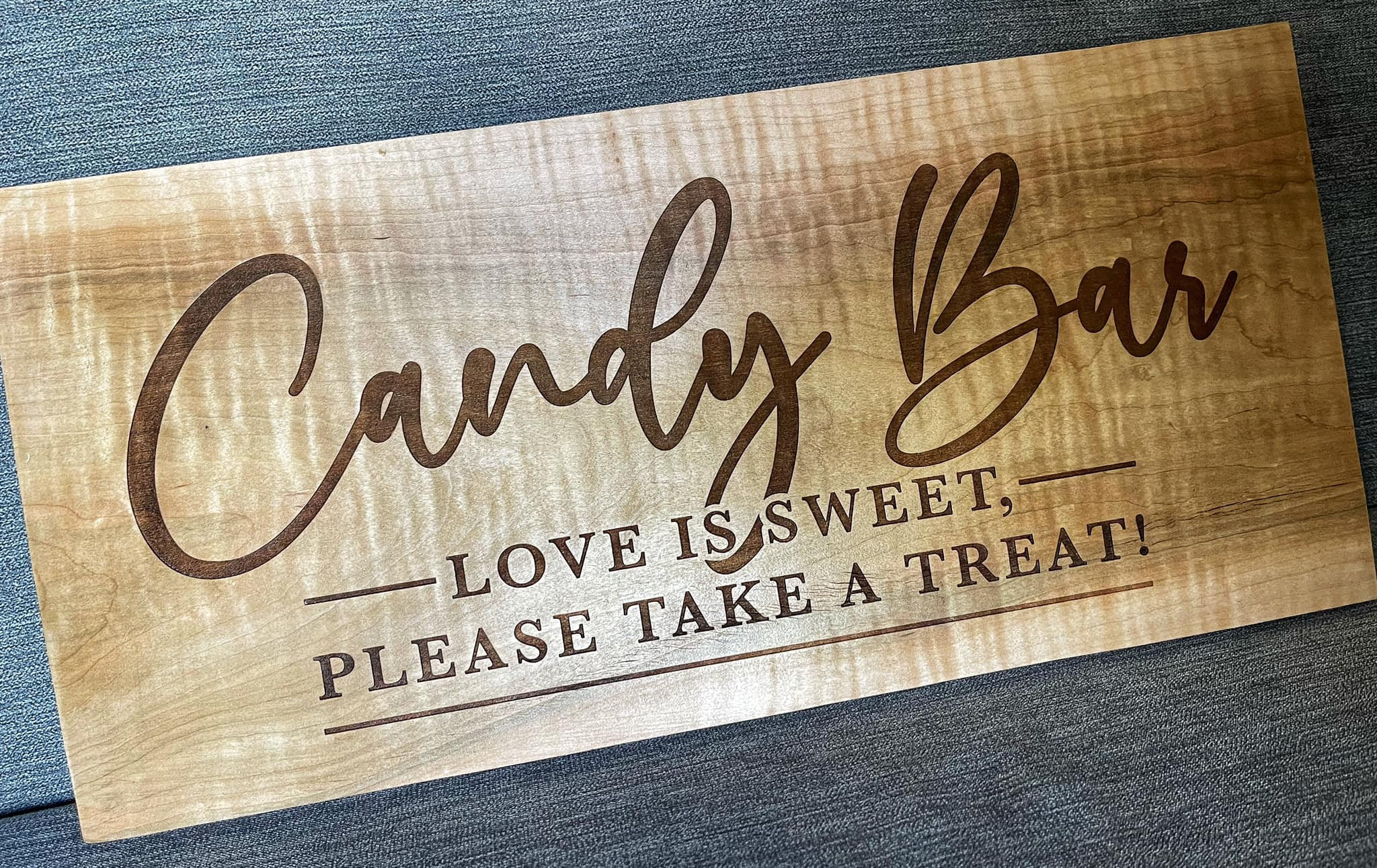 Candy Bar Sign - Etsy
