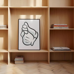 Golf Print – Minimalist Golf Wall Art, Modern Decor for Man Cave or Office, Golfer Gift for Him, Pop Art Poster, Sports Kids Poster