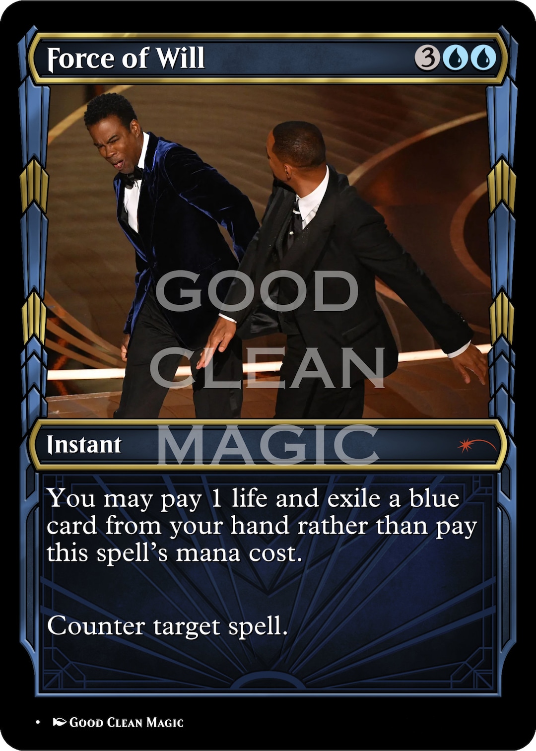 MAGIC THE GATHERING Force of Will Proxy Will Smith and Chris Etsy