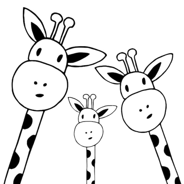 giraffe SVG PNG