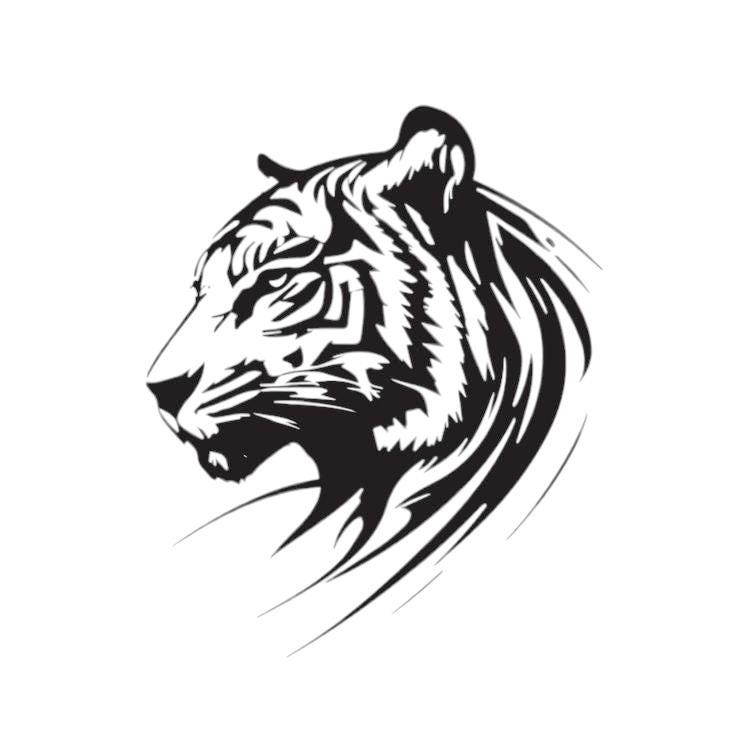 tiger HEAD SVG, Leopard Clipart, Leopard Head Svg Cut File For Cricut, Leopard Face svg
