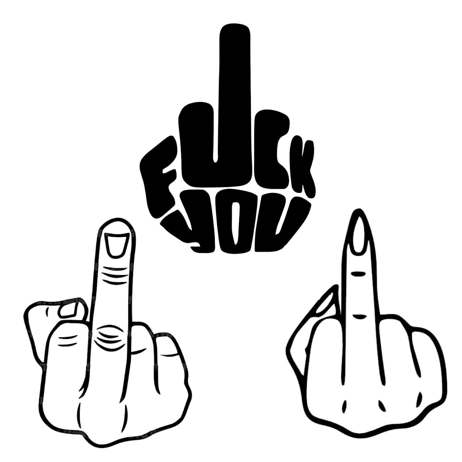 Turkish Rude Finger Middle Finger Svg , Rude Sign - Etsy Australia