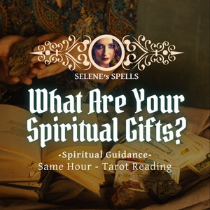 SAME HOUR PSYCHIC Legung - Schnelle Tarot-Lesung - Pendel-Lesung, Same-Tag-Lesung - Was sind Ihre spirituellen Gaben? Lerne deine Kräfte!