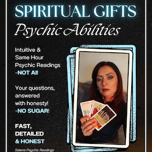 Lectura psíquica a la misma hora: descubre tus dones espirituales, habilidades psíquicas y guía del tarot con Selene.