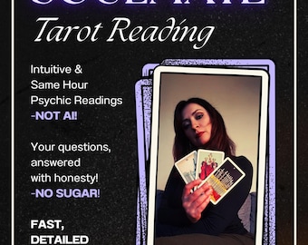 Same Hour Soulmate Reading: Love Tarot & Future Predictions, Psychic Insights, Fast, Detailed