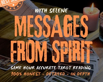 SAME HOUR Tarot Reading - Message from Spirit - Psychic Reading in One Hour Reading Accurate Tarot Reading - Fast Detailed Honest Reading