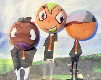 Pins de peluche de Splatoon de la era de la marea alta