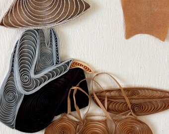 Paper Quilling Art Framed and Handmade in Vietnam