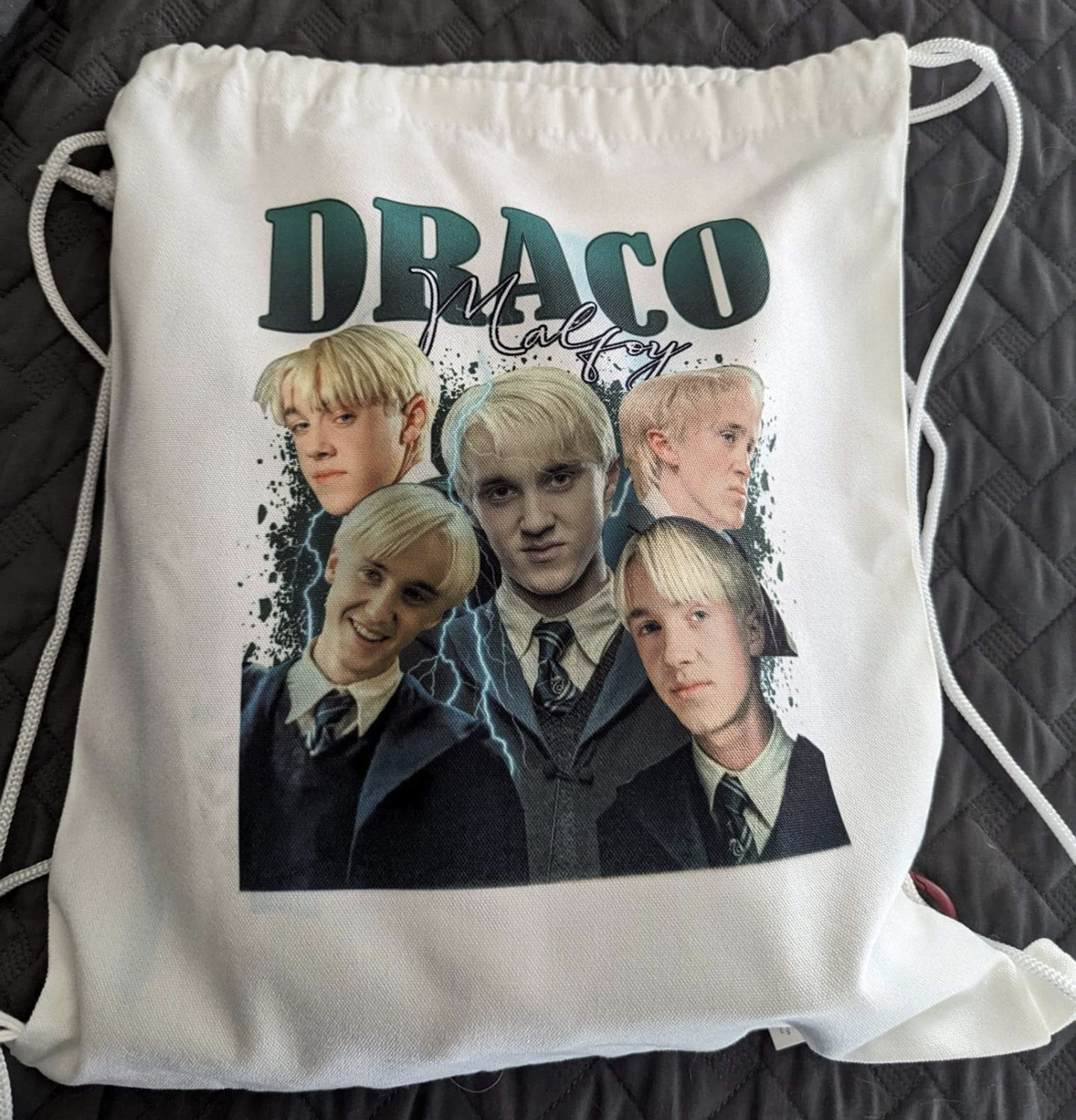 Draco Malfoy Drawstring Bag Etsy Canada
