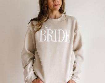 Bridal Sweatsuit | Bride Lounge Set | Matching Sweatpants and Sweatshirt | Bride Pajamas | Newly Engaged Gift | Bridal PJs