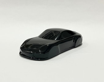 Sculpture décorative inspiré de la Porsche 911 GT3 - Noir Métal Brillant