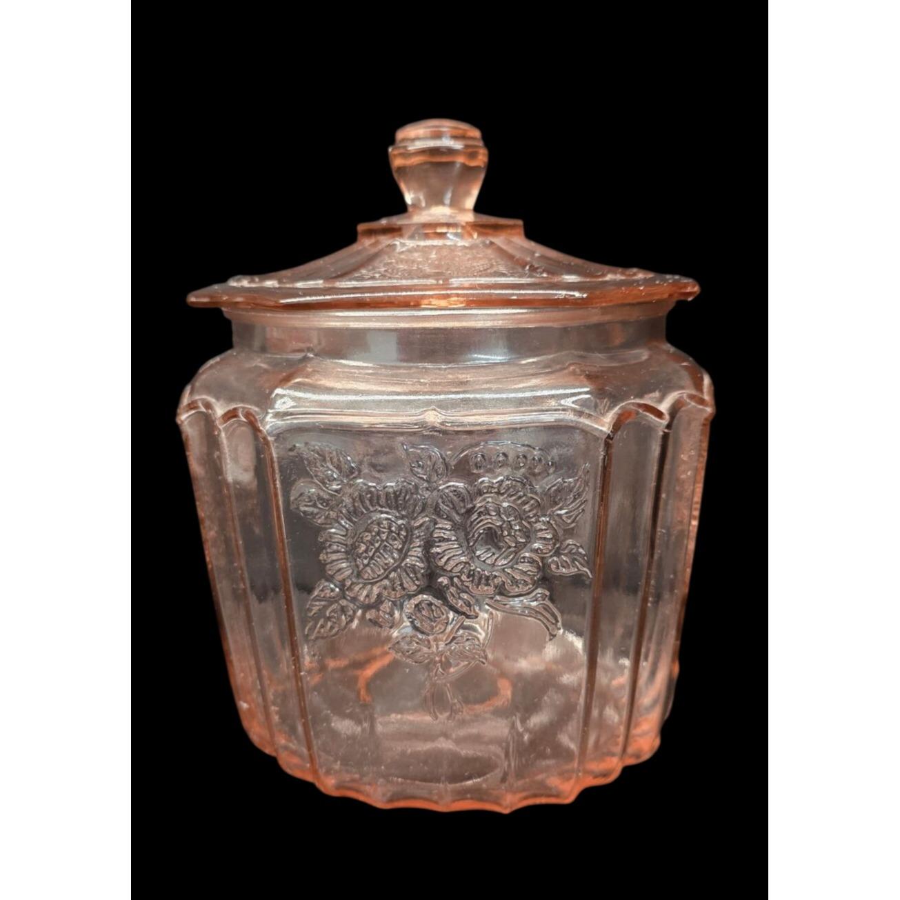 Mayfair Open Rose Cookie Jar - Etsy