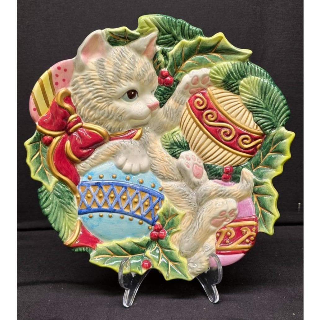 Vintage cat plate - Etsy 日本