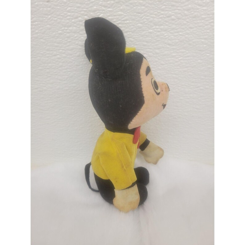 Vintage Musse Pigg Walt Disney Retro Plysch Begagnad - Tillverkad i Japan bild 2