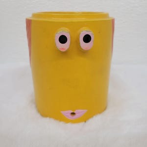 Vintage Fitz and Floyd Novelty Yellow Character Cup - Made in Japan
