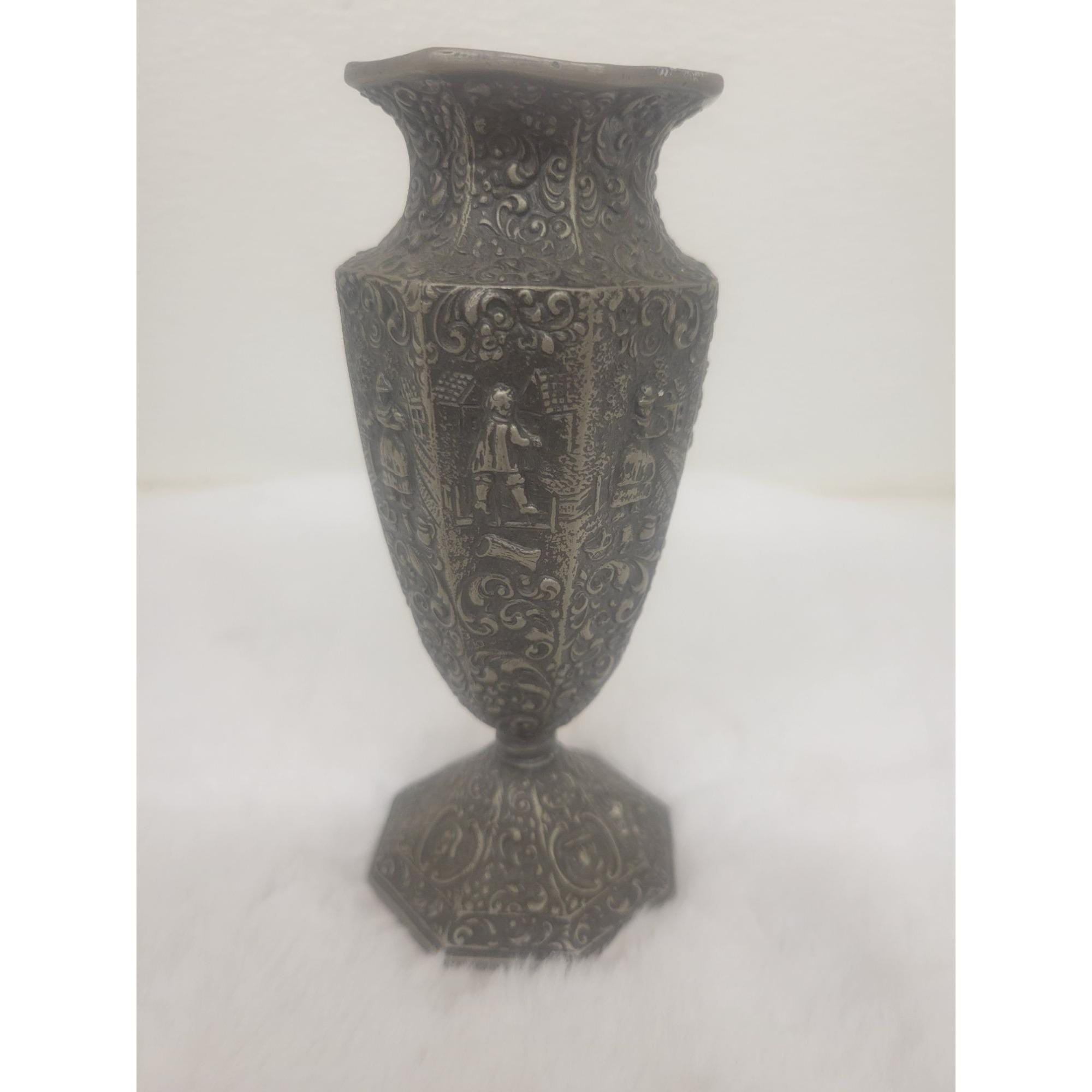 Vintage Jennings Brothers Ornate Vase (JB 2119) - Etsy