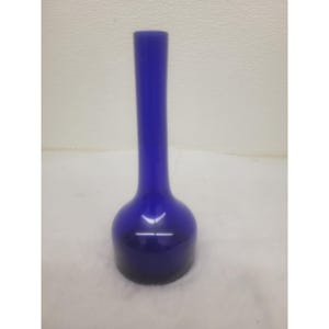 Vintage Cobalt Blue Bud Vase