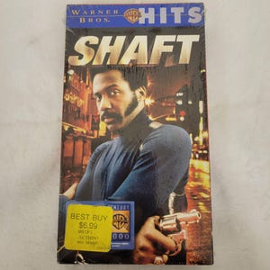 Vintage 1971 Shaft VHS New in Package