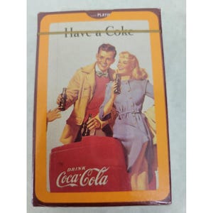 Coca-Cola Playing Cards - New in Plastic
