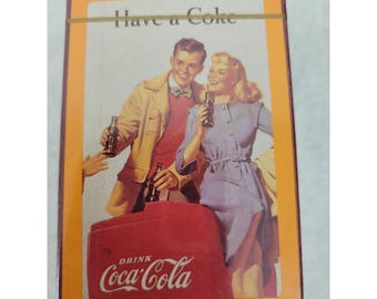 Coca-Cola Spielkarten - Neu in Kunststoff