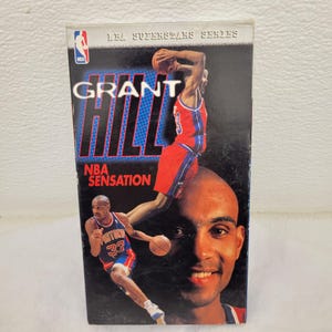 1996 Vintage Grant Hill NBA Sensation VHS