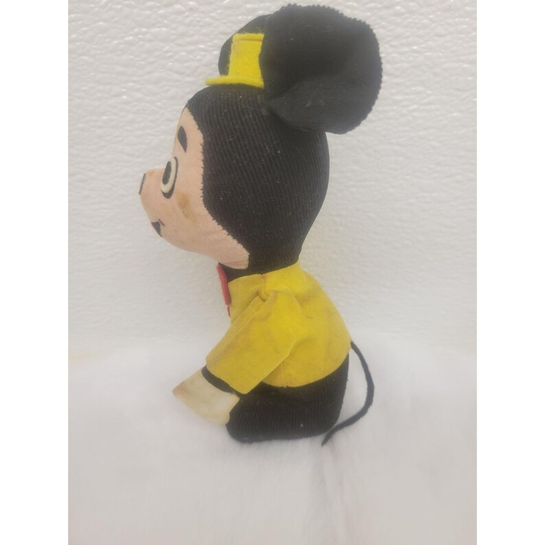 Vintage Musse Pigg Walt Disney Retro Plysch Begagnad - Tillverkad i Japan bild 4
