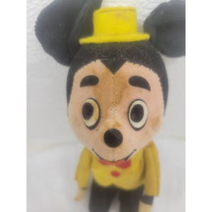 Vintage Musse Pigg Walt Disney Retro Plysch Begagnad - Tillverkad i Japan bild 6