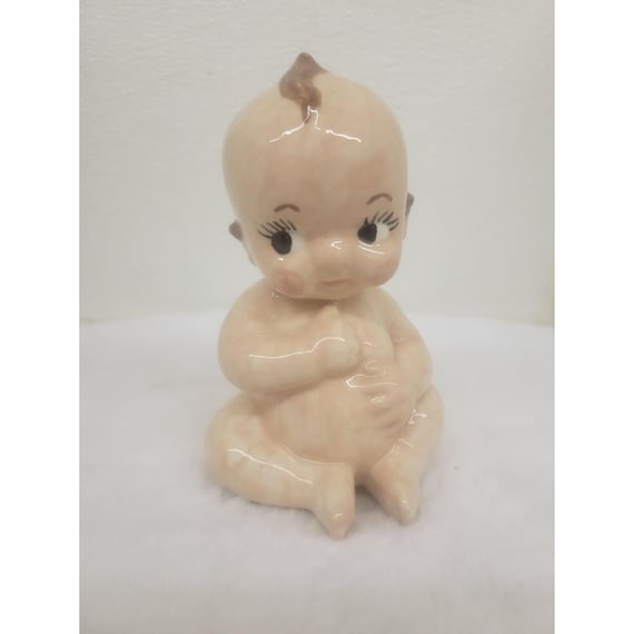 Vintage Kewpie Collectible Baby Doll Signed Piggy Bank - Etsy