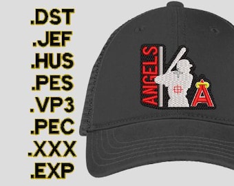 Embroidery Design for Angels Cap