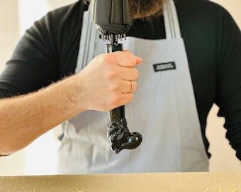 Large rain umbrella with wooden handle Octopus