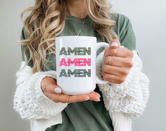 Praise mug, Christian coffee mug, Faith gifts for women, Religious gifts, Birthday gift, Church Gifts, Prayer mug, Baptism Gift, Mom gift.