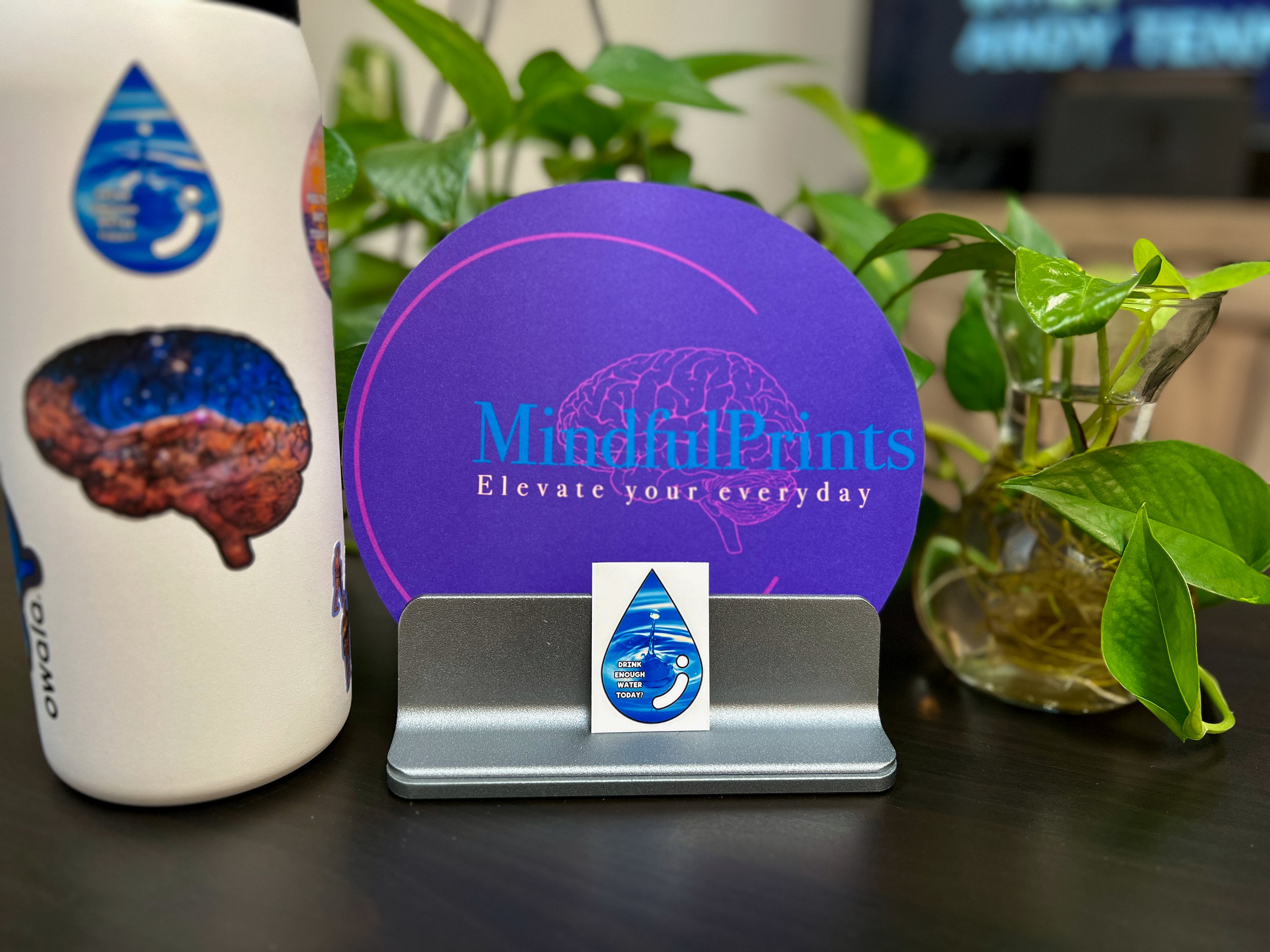 Daily Routine Reminder Self Care Sticker Water Drop With Water Droplet ...